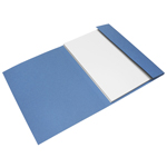 Desky kartonové HIT s 1 chlopní - modré, 100 ks