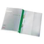 Rychlovazač prezentační A4+ Esselte Maxi - zelený, 25 ks