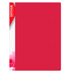 Katalogová kniha A4 Office Products, 20 kapes - červená