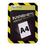 Samolepicí kapsa Tarifold Magneto s magnetickým uzavíráním A4 - žluto-černá