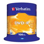 DVD-R Verbatim, 100 cake