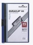Desky s klipem Durable DuraClip60 - modré