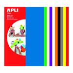 APLI pěnovka, 200 x 300 mm, mix 10 barev - 10 ks