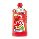 Ajax Floral Fiesta Red Flowers - čistič povrchů pro domácnost 1 l